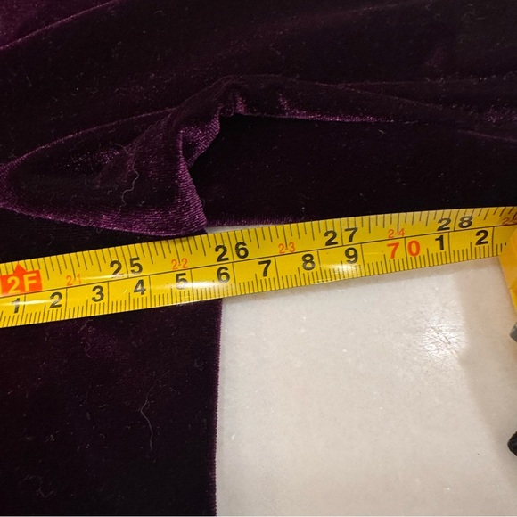 Lauren Ralph Lauren Velour Royal Purple Pullover Top Shirt Blouse size 3X - Picture 4 of 10
